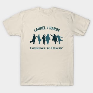 Laurel & Hardy - Commence to Dancin' (Triple - V1) T-Shirt